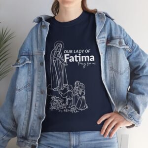 Our Lady of Fatima & The Three Children Graphic T-Shirt