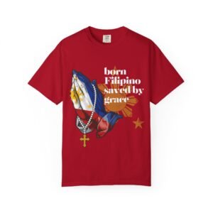 Born Filipino, Saved by Grace – Premium Graphic Tee