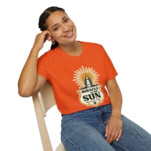 Our Lady of Fatima "Miracle of the Sun" Emblem Tee