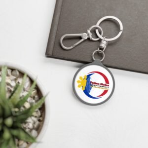 Fatima Shrine Filipino Community Logo Keychain & Swivel Clip