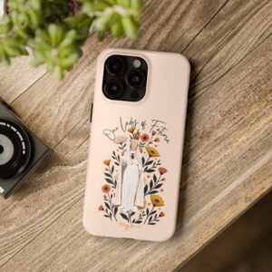 Our Lady of Fatima Wildflower Tough Phone Case