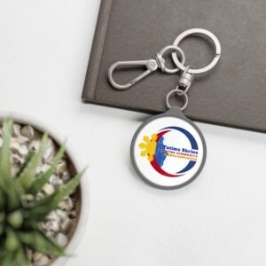 Fatima Shrine Filipino Community Logo Keychain & Swivel Clip